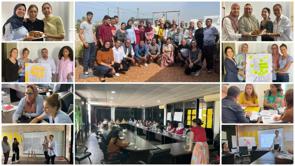 asticude 0000233 في إطار مشروع VIVE: جمعية ثسغناس للثقافة والتنمية تختتم أسبوعًا حافلًا بالتبادل والتدريب في الرباط