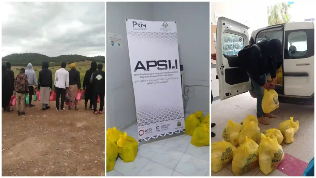 asticude 0000645 في إطار مشروع "APSI 1": عودة بالصور لحملات تحديد هوية المهاجرين بإقليم الناظور