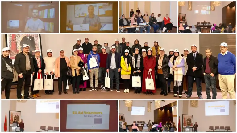 ختام مهمة المتطوع Iago Sánchez Caridad ضمن برنامج EU Aid Volunteers