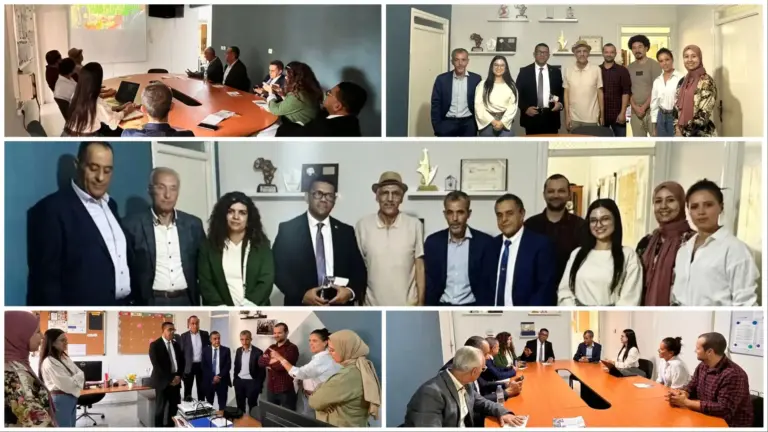 زيارة رسمية لسفير مدغشقر في المغرب إلى جمعية ثسغناس للثقافة والتنمية (ASTICUDE)