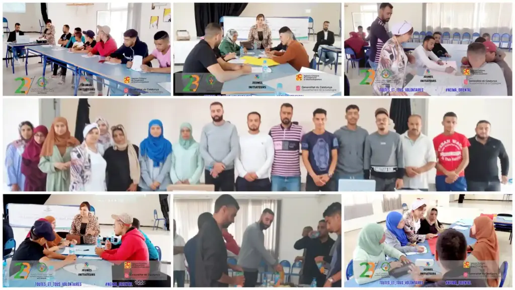 asticude 0000717 في إطار مشروع شباب مبادرون 3 “JEUNES INITIATEURS 3”: جمعية ثسغناس تنظم دورة تدريبية حول التمكين الاقتصادي والاجتماعي والسياسي لشباب جماعة النعيمة