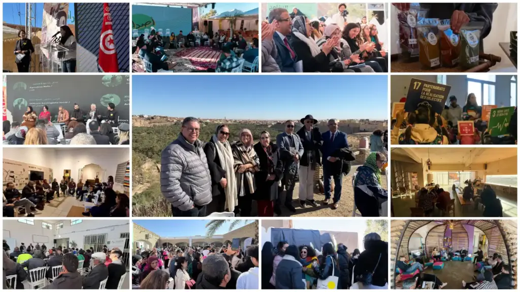 asticude 0000739 في إطار مشروع TAGHYIR "تغيير": المشاركة في فعالية أصداء – Échos Solidaires 2025 بمدينة نفطة، تونس