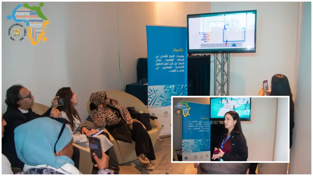asticude 0000752 فعاليات اليوم الثالث من المعرض البين ثقافي الإفريقي 2025: الإعلام في قلب الحدث، مقهى المواطن، جلسة تحسيسية، ورشة عمل التغيرات المناخية والعديد من الأنشطة
