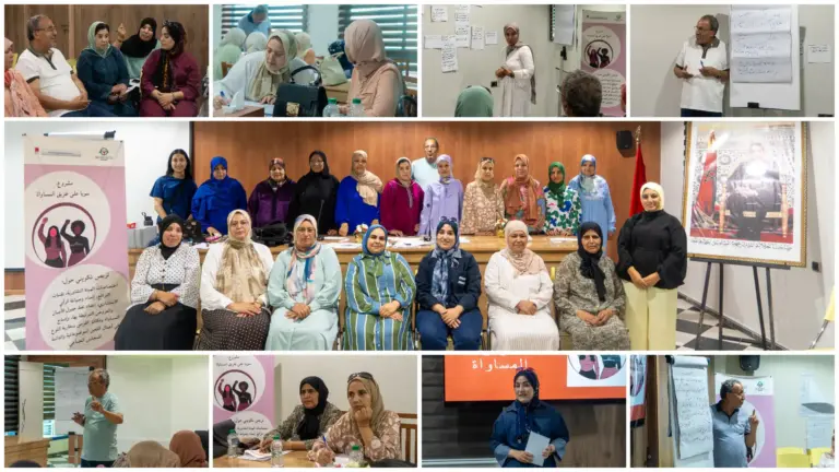 في إطار مشروع “سويا على طريق المساواة”: تنظيم ورشات تكوينية متخصصة لفائدة أعضاء التنسيق الإقليمي للنساء المنتخبات وهيئات المساواة وتكافؤ الفرص ومقاربة النوع